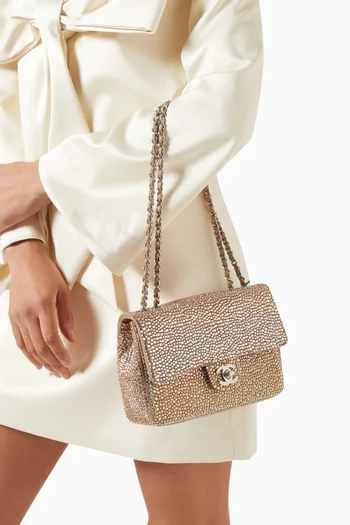 حقيبة بغطاء قلاب مزدوج جلد نوبوك