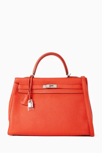 Kelly Retourne 35 Bag in Clemence Leather