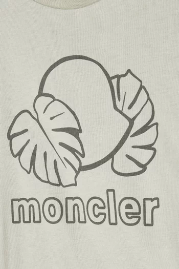 Logo Print T-shirt in Cotton