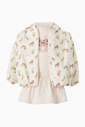 Unicorn Ruffle T-shirt Dress