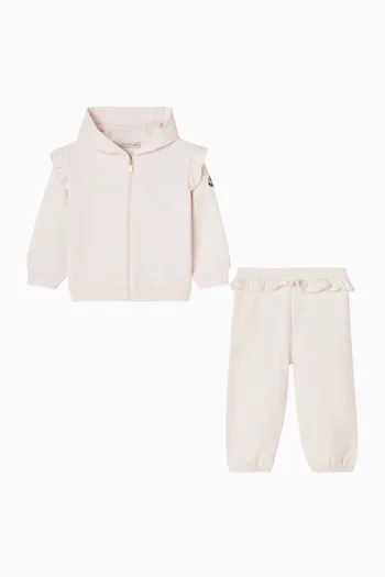 Logo Jacket & Sweatpants Set