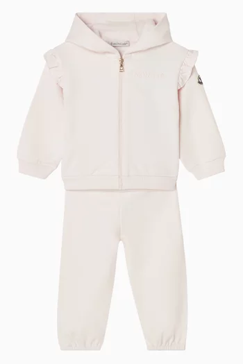 Logo Jacket & Sweatpants Set