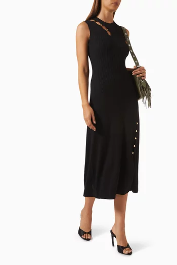 Rula Embellished Dress in Viscose-knit