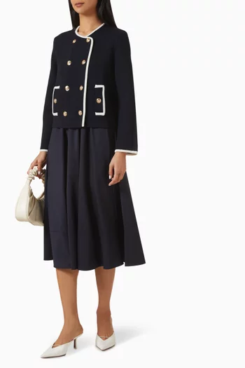 تنورة جيسيلا متوسطة الطول