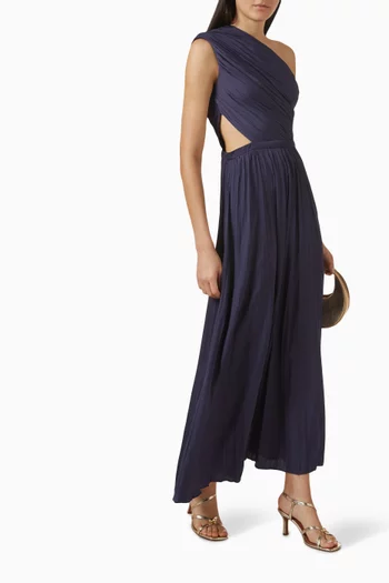 One-shoulder Maxi Dress