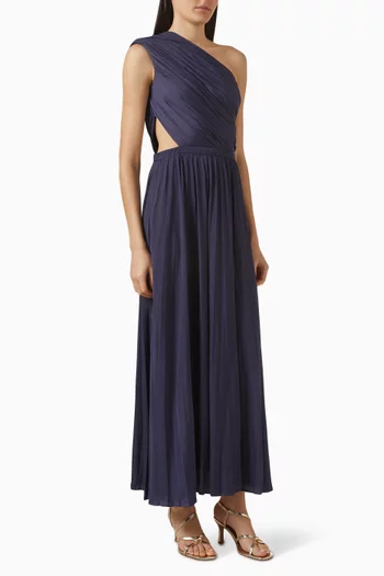 One-shoulder Maxi Dress