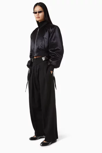 Buckle Pants in Wool