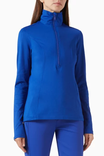 Serena Ski Top in Brushed Jersey