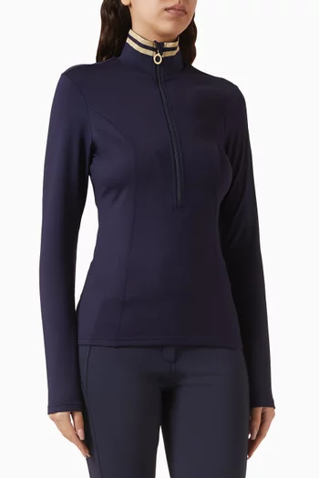Diana Ski Top in Brushed Jersey