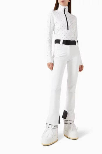 Eclair Crystal Ski Pully in Knit