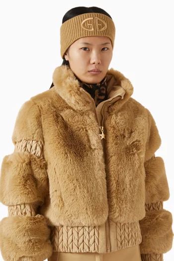 طوق رأس وورمث منسوج بشعار الماركة