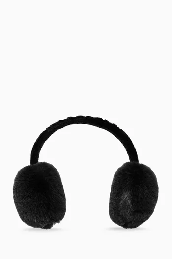 دفاية أذن فرو صناعي ناعم