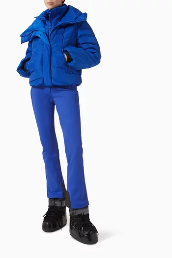 جاكيت تزلج ليورا مبطّن بالزغب