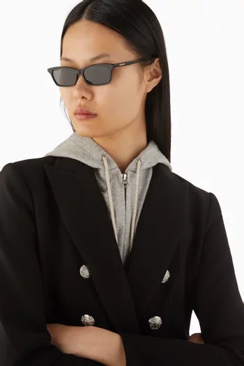 نظارة شمسية بيلي بإطار مستطيل أسيتات