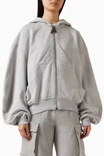Hooded Sweatshirt in Cotton