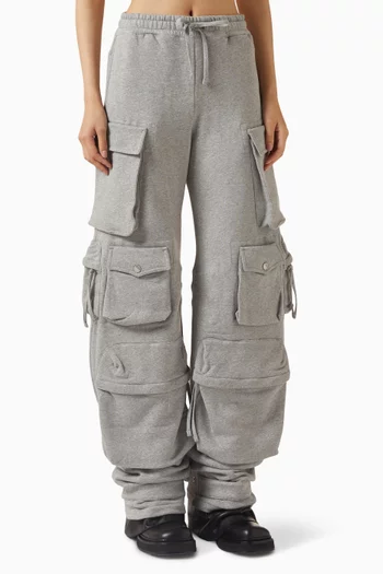 Cargo Long Pants in Cotton