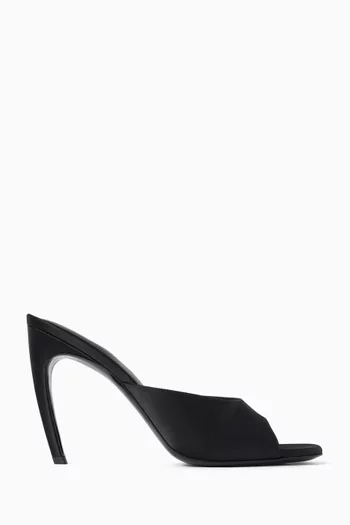 Betta 95 Mules in Satin