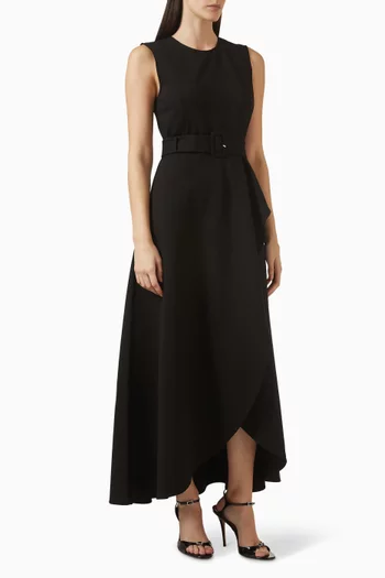 Corinne Cascade Midi Dress