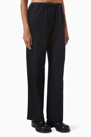 Adjustable-waist Jeans in Denim