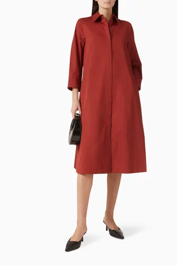 Shirtdress in Pima Cotton