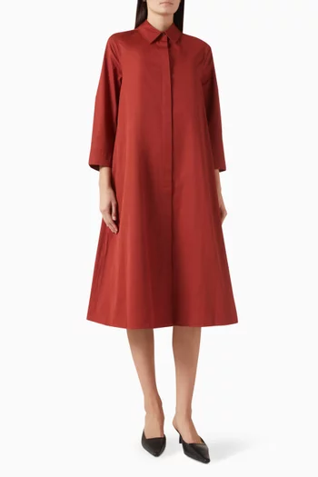 Shirtdress in Pima Cotton