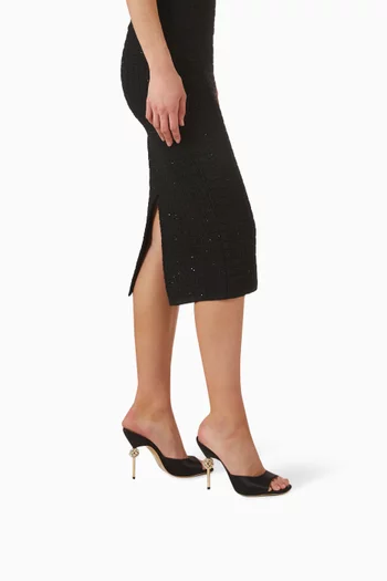 Viola 105 Mules in Satin