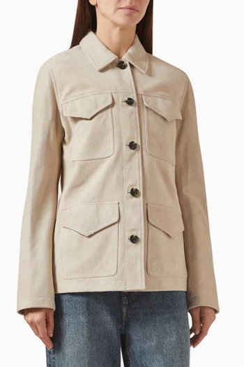 Kara Jacket in Suede