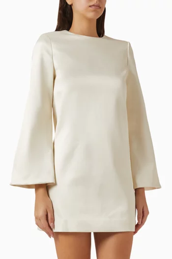 فستان إيلنا قصير بعقدة