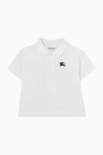 Johane Embroidered Polo T-shirt in Cotton