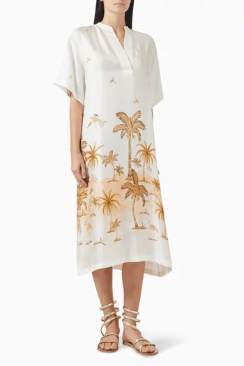 قفطان انكا آيلاند حرير