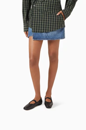 Lisbeth Ballet Flats in Leather