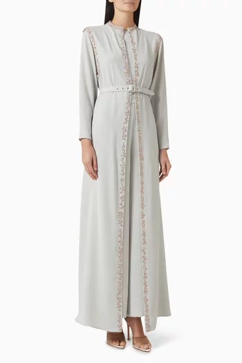 طقم مزين بتطريزات، 3 قطع