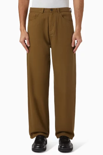Roi Structured Pants in Organic Cotton