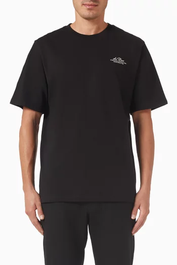 تي شيرت بن بطبعة كرة أرضية قطن