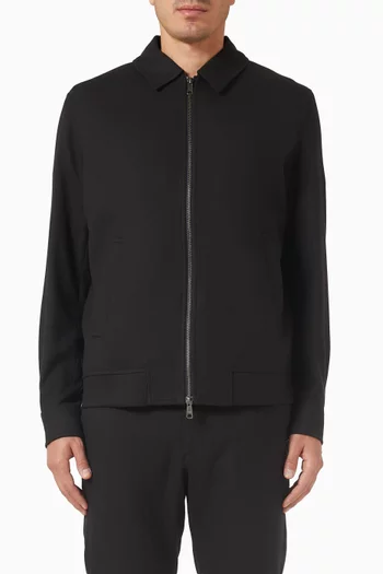 Como Coach Jacket in Herringbone