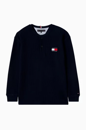 Henley Waffle T-shirt
