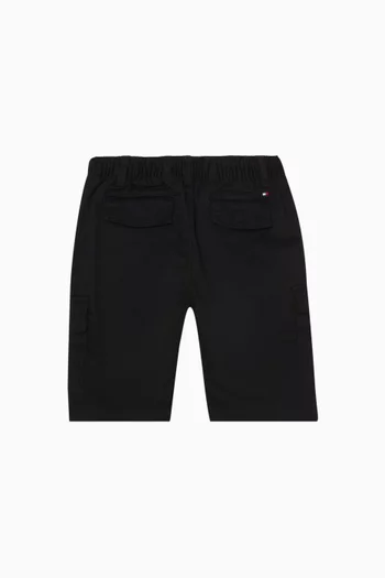 Relaxed-fit Cargo Shorts in Twill