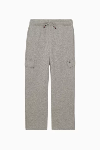 Cargo Sweatpants in Cotton