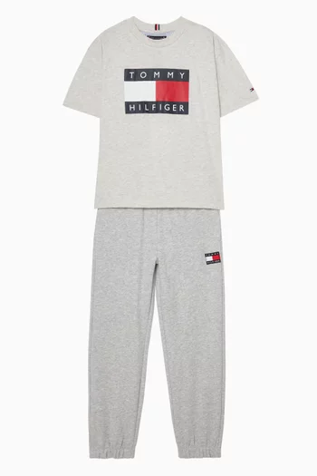 Heritage Logo-print T-shirt in Cotton