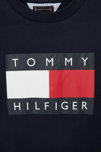 Heritage Logo-print T-shirt in Cotton