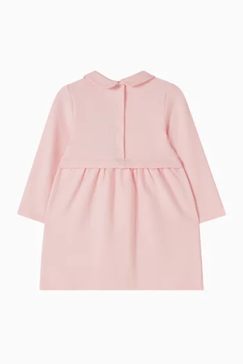 Essential Logo Dress in Cotton Terry