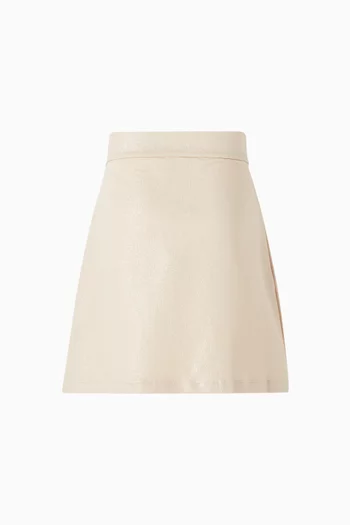 تنورة مزينة بغليتر