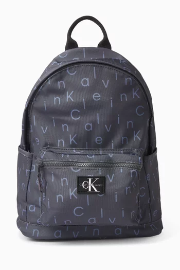 Logo Printed Backpack