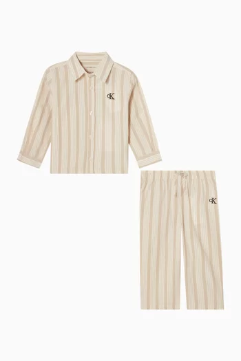 Striped Loungewear Set