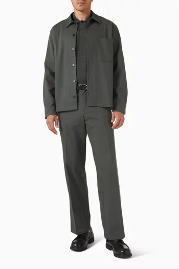 تي شيرت بولو ساروان قماش منسوج