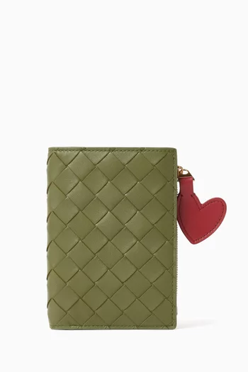 حافظة جواز سفر جلد مجدول