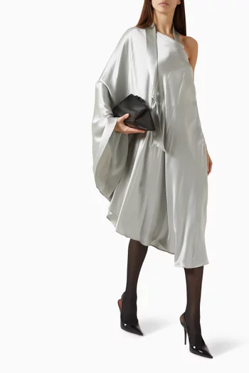 Solstice Poncho Dress in Silk