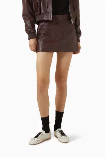 سنيكرز رايلي جلد عجل