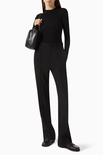 Long-sleeved Top in Merino Wool