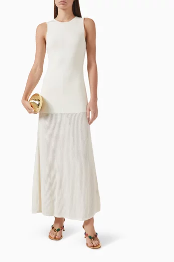 The Lucerne Dress in Viscose-blend Knit